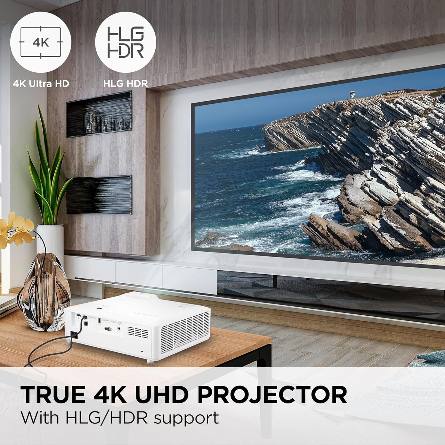 ViewSonic LS901-4K 5500 Lumens 4K Laser Projector